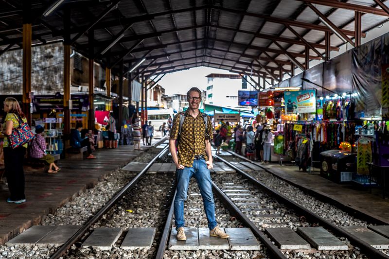 Maeklong Railway Station