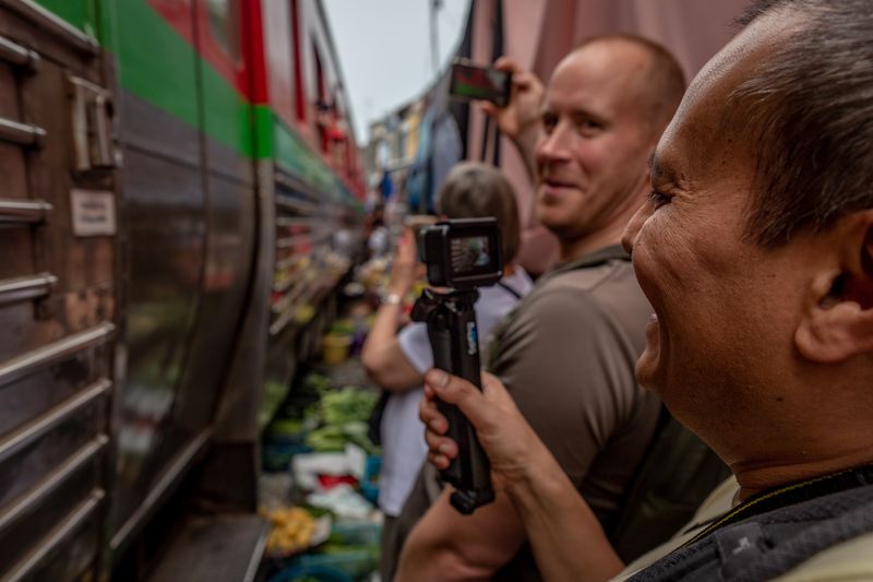 Maeklong Railway Station