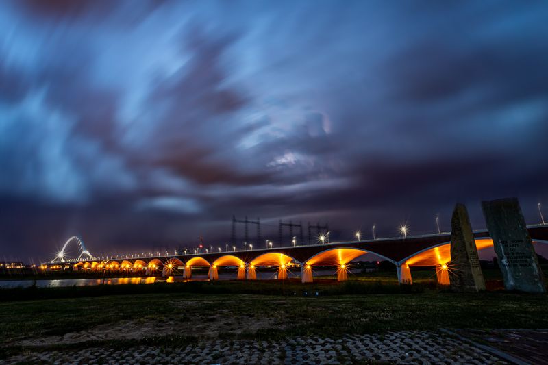 Passing clouds