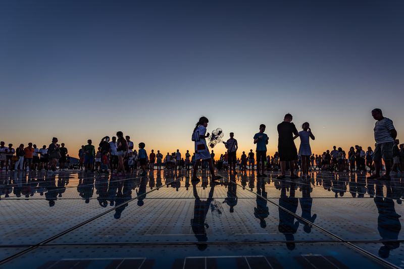 Zadar sunset