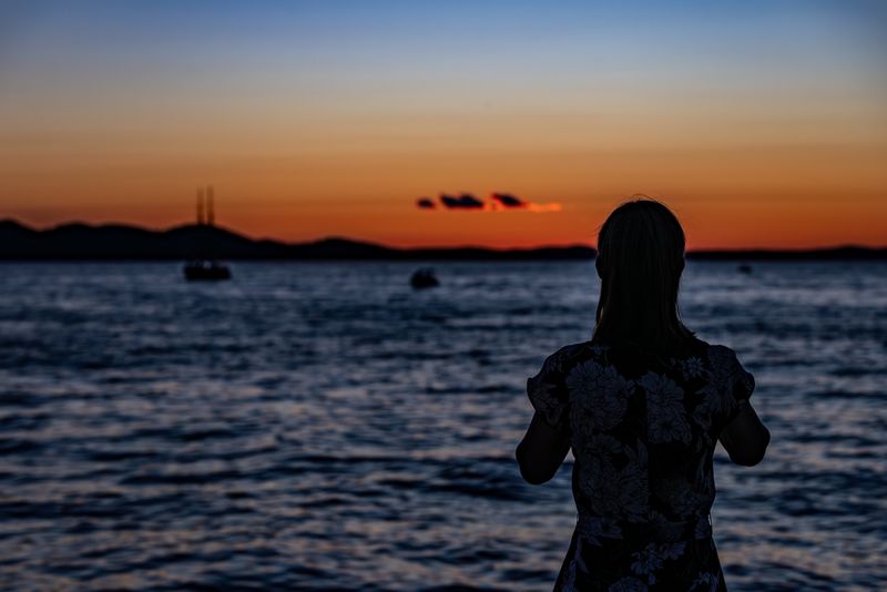 Zadar sunset