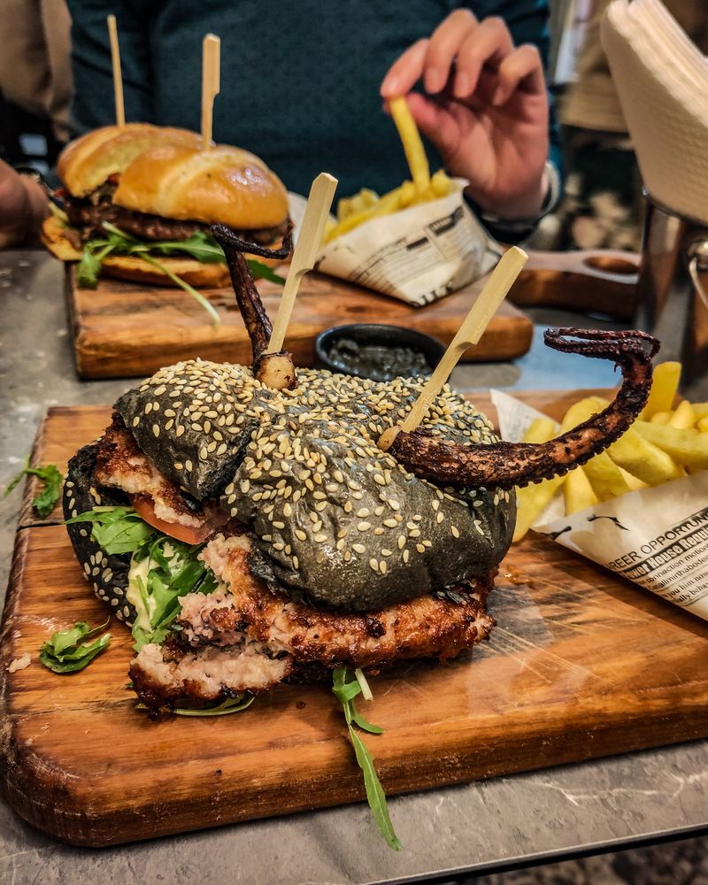 Octopus Burger