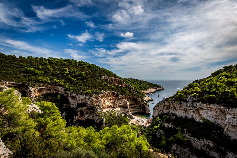 Stivina Beach, Vis