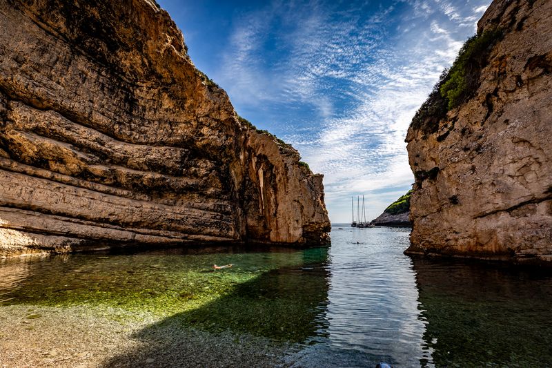 Stivina Beach, Vis